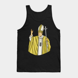 Bishop Religion Christianity Catholic Catholicism Tank Top